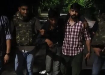 हरीपर्वत पुलिस की लुटेरे के साथ मुठभेड़, पैर में लगी गोली