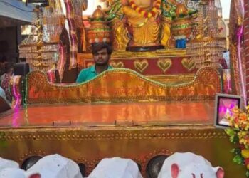 राम बारात शुरू:  गणेशजी के पूजन बाद  निकली सवारी