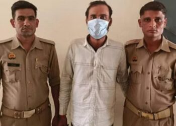 कातिल बेटे को गिरफ्तार कर पुलिस ने भेजा जेल