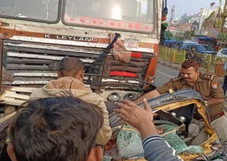 गुरू का ताल पर भीषण हादसा, पांच लोगों की मौत