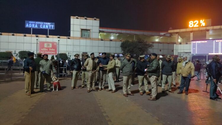 राम मंदिर प्राण प्रतिष्ठा को लेकर आगरा पुलिस अलर्ट, चप्पे-चप्पे पर रहेगी पुलिस