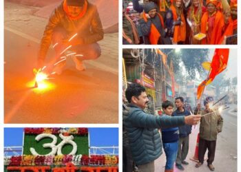 राम मय हुआ आगरा,  मानों रघुनंदन के अभिनंदन के लिए पूरा स्वर्ग ही धरती पर उतर आया