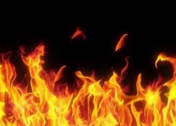 हाईवे स्थित वूमेंस प्लाजा में लगी आग, लाखों का नुकसान