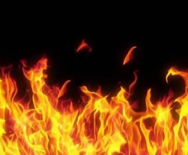 हाईवे स्थित वूमेंस प्लाजा में लगी आग, लाखों का नुकसान