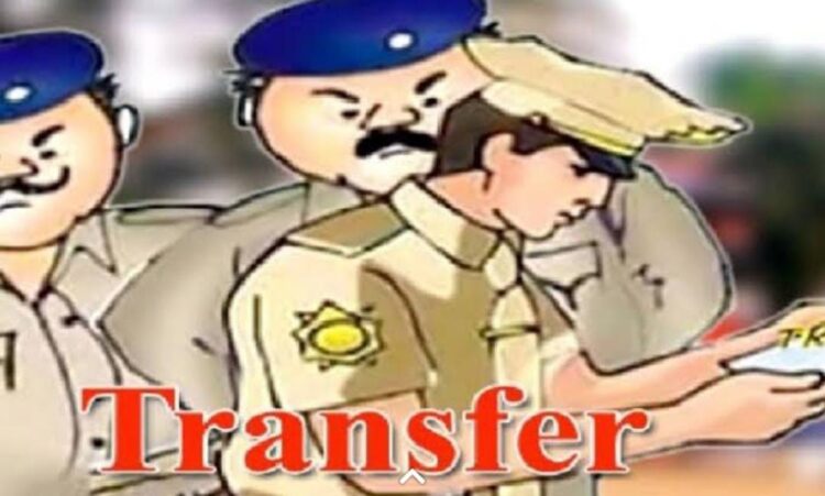 पुलिस कमिश्नर ने कई थाना प्रभारी बदले, चार भेजे गए लाइन में