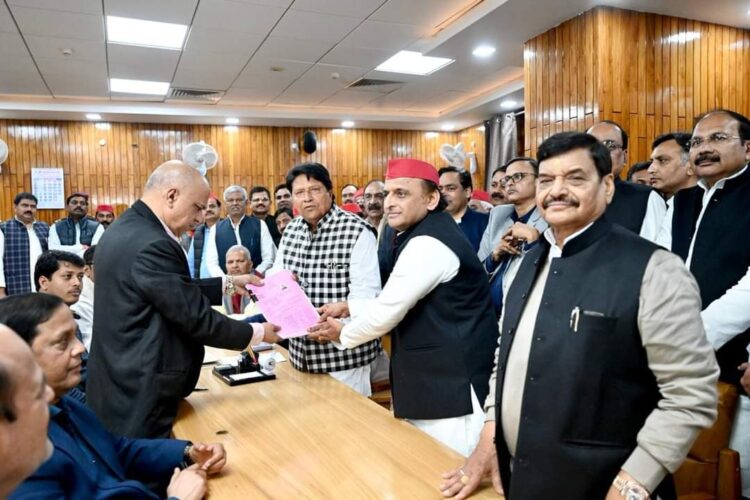 सुमन ने राज्यसभा के लिए किया नामांकन