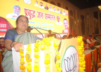 प्रबुद्ध जनों के संकल्प और सहयोग से भारत बनेगा विकसित राष्ट्र: डॉ. सुधा यादव
