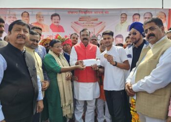 नमो दौड़ में युवाओं ने दिखाया अपना दमखम, खेलों के प्रति बढ़ी रुचि