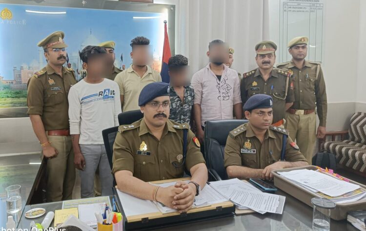 पुलिस ने छह घंटे में लूट की वारदात का किया खुलासा