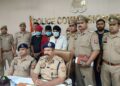 शाहगंज पुलिस ने खंडहर में पकड़ी तमंचे की फैक्ट्री