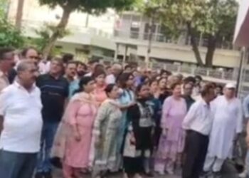 पंजाबी समाज ने भाजपा कार्यालय पहुंचकर लगाए नारे चौधरी उदयभान सिंह को पार्टी से निष्कासित करो