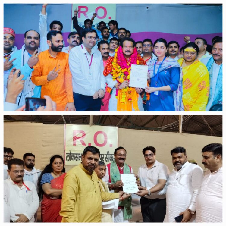 आगरा लोकसभा से एसपी सिंह बघेल, फतेहपुर सीकरी से राजकुमार चाहर जीते