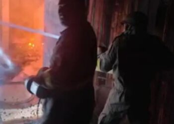 सदर में घर में लगी आग में कारोबारी का बेटा जिंदा जला