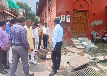 पुरानी मंडी मेट्रो स्टेशन के पास होने वाले जलभराव को रोकने के लिये किये जाएं उचित प्रबंध