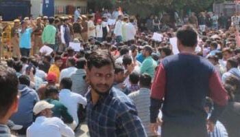 पुलिस भर्ती: तीसरे दिन 7771 अभ्यर्थियो ने परीक्षा छोड़ी