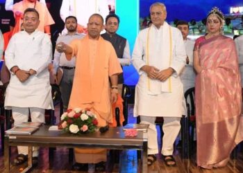 हेमा मालिनी को जिताने का ऋण चुकाने आया बोले योगी आदित्यनाथ