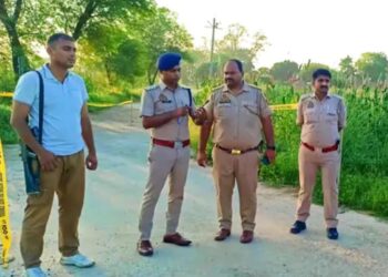 खेरागढ़ में सिपाही पर गोली चलाने वालों से पुलिस की हुई मुठभेड़, दो गिरफ्तार