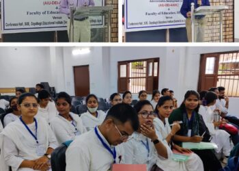 सामाजिक और व्यवहार विज्ञान में प्रायोगिक अनुसंधान विषय पर डीईआई में वक्ताओं ने रखे अपने विचार