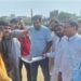 जनकपुरी के विकास कार्यों का निरीक्षण करने पहुंचे जिलाधिकारी