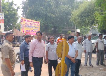 जनकपुरी में कराए जा रहे विकास कार्यों में गुणवत्ता का विशेष ध्यान रखा जाए बोले नगर आयुक्त