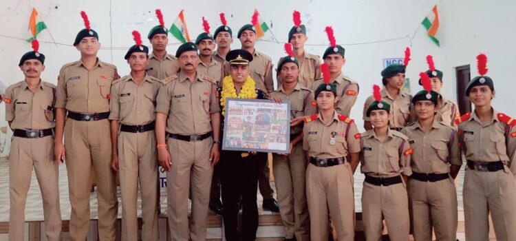 प्रथम प्रयास में असफलता से पीछे नहीं हटना चाहिए: लेफ्टिनेंट शुभम यादव