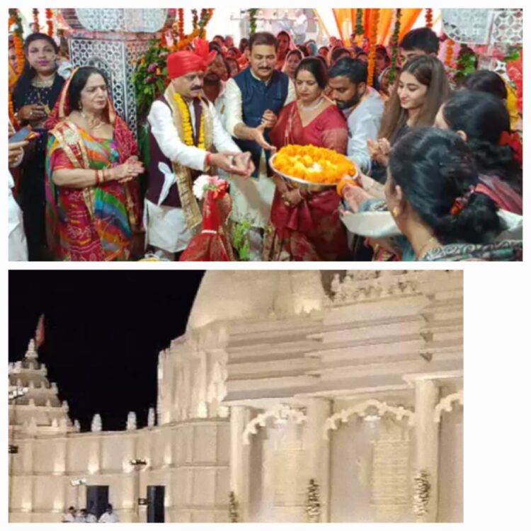 जनकपुरी में जनक महल देखने के लिए भारी संख्या में श्रद्धालु उमड़े