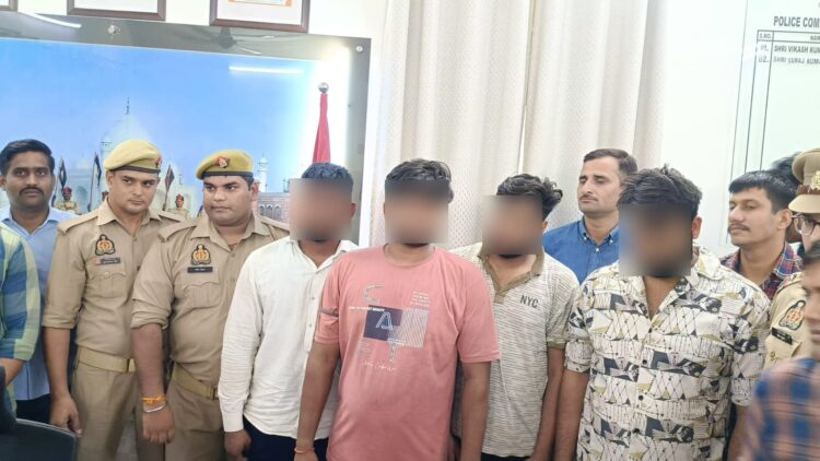 शिक्षिका से दुष्कर्म और आपत्तिजनक फोटो सोशल मीडिया पर वायरल करने के मामले में चार आरोपी जेल भेजे