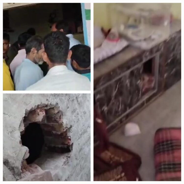 रात्रि पुलिस गश्त के बावजूद ताजगंज में ज्वेलर्स की दुकान से लाखों रुपए की चोरी