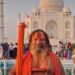 ताजमहल का दीदार करने आए आचार्य परमहंस बोले वह शाहजहां का नाम भी नहीं लेना चाहते हैं