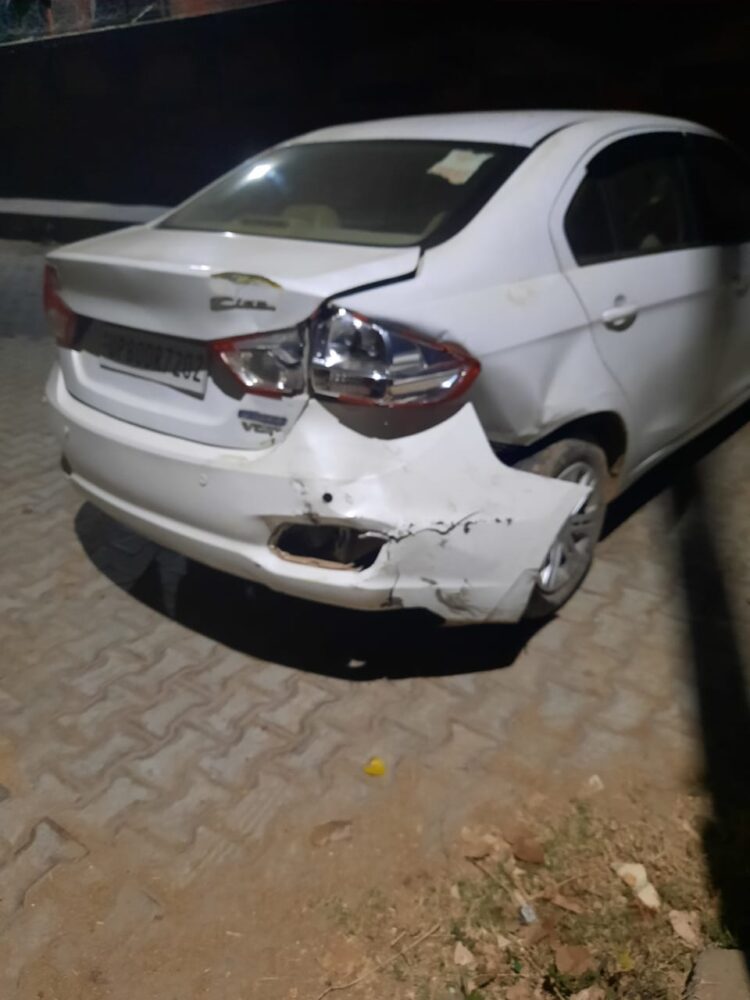 आगरा में यह कैसी पुलिसिंग! सेवानिवृत्त जिला जज की गाड़ी में मारी शराबी ने टक्कर, मुकदमा दर्ज कराने के लिए तीन घंटे बैठे रहे थाने में