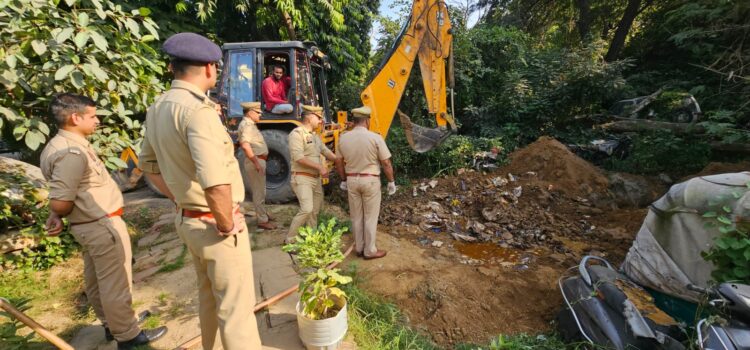 हरीपर्वत पुलिस ने 4946 लीटर शराब कराई नष्ट