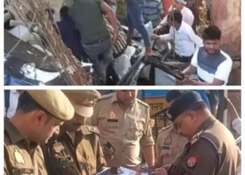 हाथरस: सड़क हादसे में आगरा के कारोबारी परिवार के चार लोगों की मौत