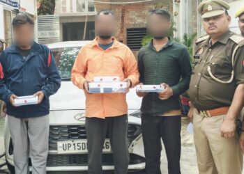 कमला नगर पुलिस ने पकड़े खटखट गैंग के तीन सदस्य