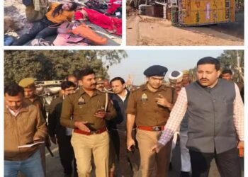 हाथरस: सड़क हादसे में सात लोगों की मौत, कई घायल