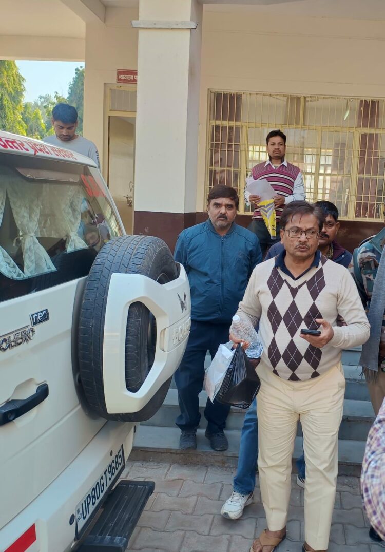 रेरा के बकाया 26 करोड़ नहीं देने पर बिल्डर शैलेंद्र अग्रवाल को लिया हिरासत में
