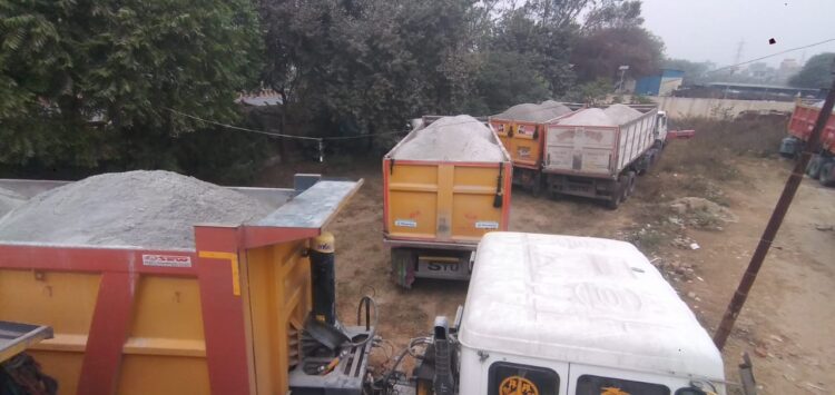 आईपीएस विनायक भोसले ने अवैध खनन करने वाले 22 ट्रक पकड़े