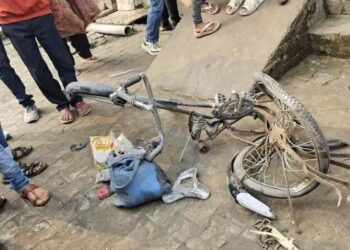 एत्माउद्दौला में गुब्बारे वाले के सिलेंडर में हुआ ब्लास्ट, तीन घायल