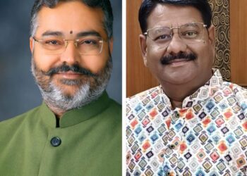 भाजपा के नए जिला अध्यक्ष प्रशांत पौनिया, महानगर अध्यक्ष राजकुमार गुप्ता बने