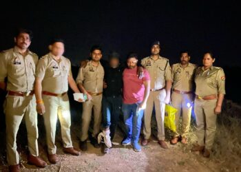 38 मुकदमे दर्ज वाले अपराधी से जगदीशपुरा पुलिस की मुठभेड़, हुआ घायल