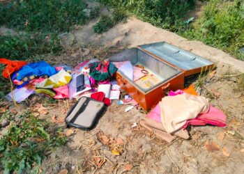 कागारौल में ठेकेदार के यहां से 18 लाख के आभूषण, 6 लाख नगदी,  राइफल चोरी करके ले गए चोर