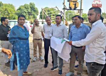 प्राधिकरण की उपाध्यक्ष ने प्रस्तावित नवीन टाउनशिप ‘अटलपुरम’ का किया निरीक्षण