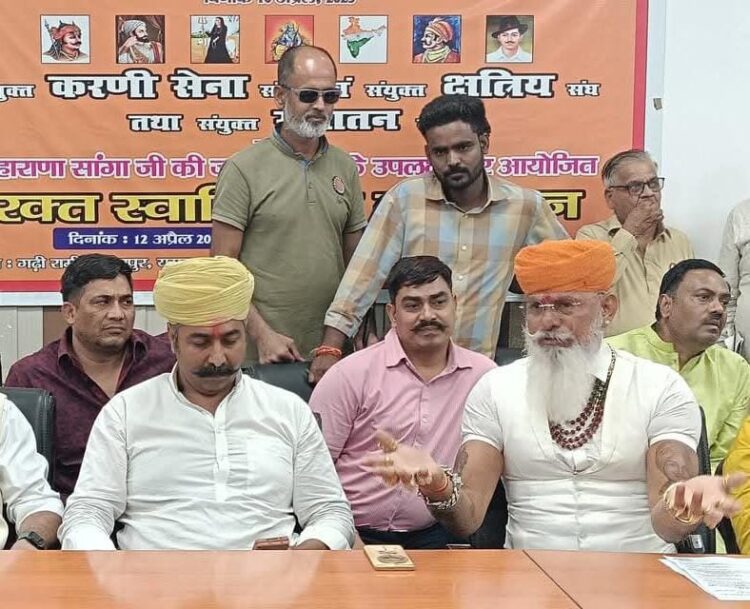 जो हमारे वीरों का अपमान करेगा उसे छोड़ेंगे नहीं: राज शेखावत