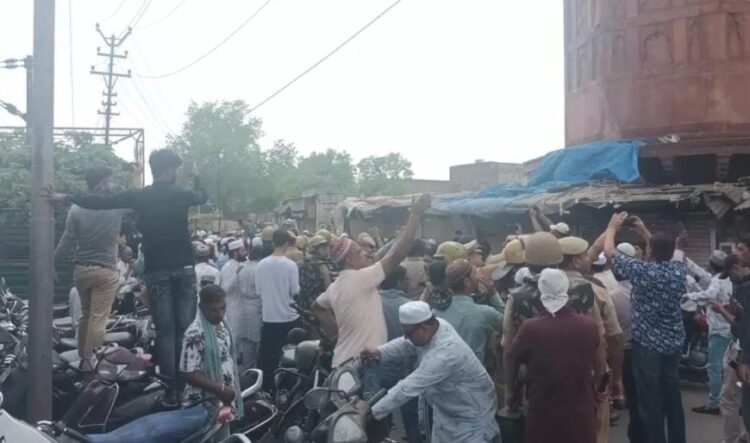 शाही जामा मस्जिद में जानवर का कटा सिर मिला, पुलिस ने चार घंटे में आरोपी को खोज निकाला