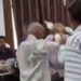 तहसील दिवस में बुजुर्ग ने किया आत्मदाह का प्रयास