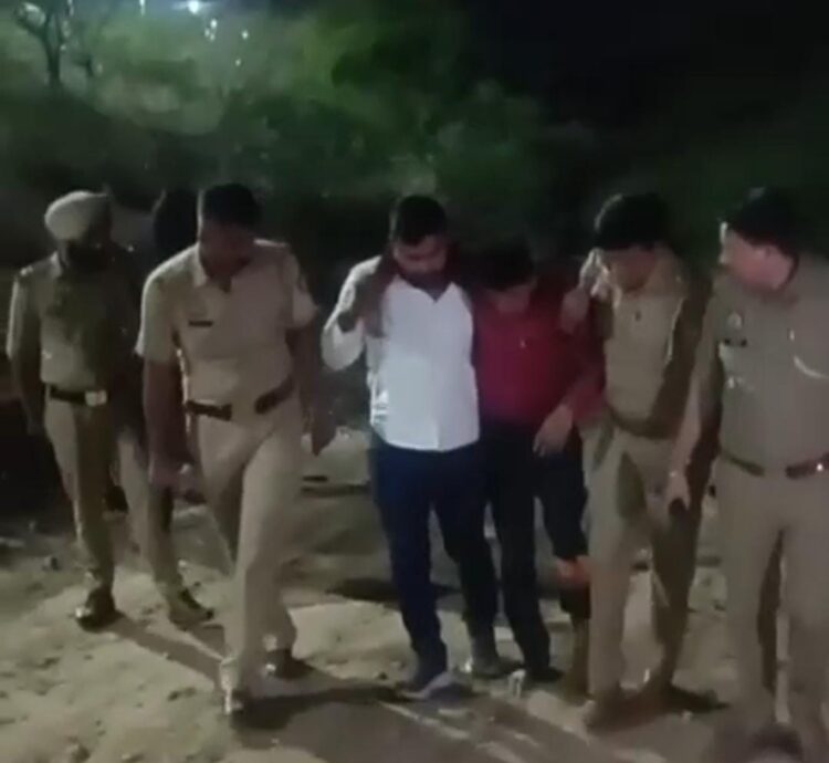 सात वर्षीय बालिका से दुष्कर्म करने वाले आरोपी से मुठभेड़, हुआ घायल