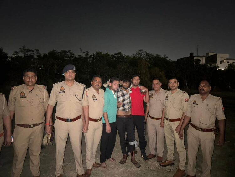 ट्रैफिक पुलिस के ऊपर हमला करने वाले से हुई पुलिस की मुठभेड़, हुआ घायल