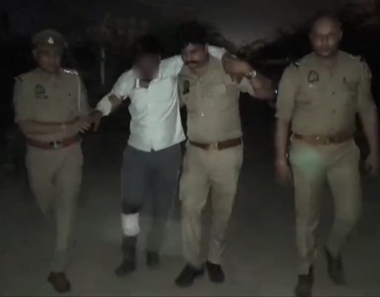 हत्या के प्रयास के मामले में वांछित चल रहे आरोपी से हुई पुलिस की मुठभेड़