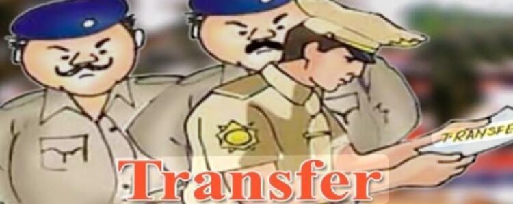 तीन थाना प्रभारी हुए साइड लाइन, 6 के हुए तबादले