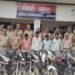 फतेहाबाद थाना पुलिस ने पकड़े मोटरसाइकिल चोर, 14 मोटरसाइकिल बरामद