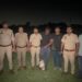 जिला बदर बदमाश से शाहगंज थाना पुलिस की हुई मुठभेड़